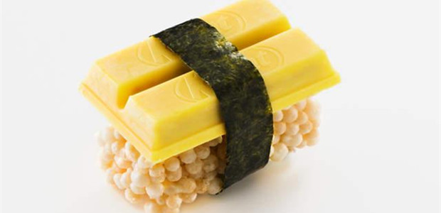 日本人的味觉有毒！竟用巧克力代替生鱼片做寿司