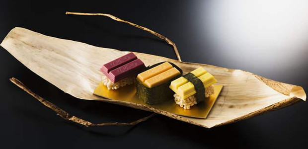 日本人的味觉有毒！竟用巧克力代替生鱼片做寿司